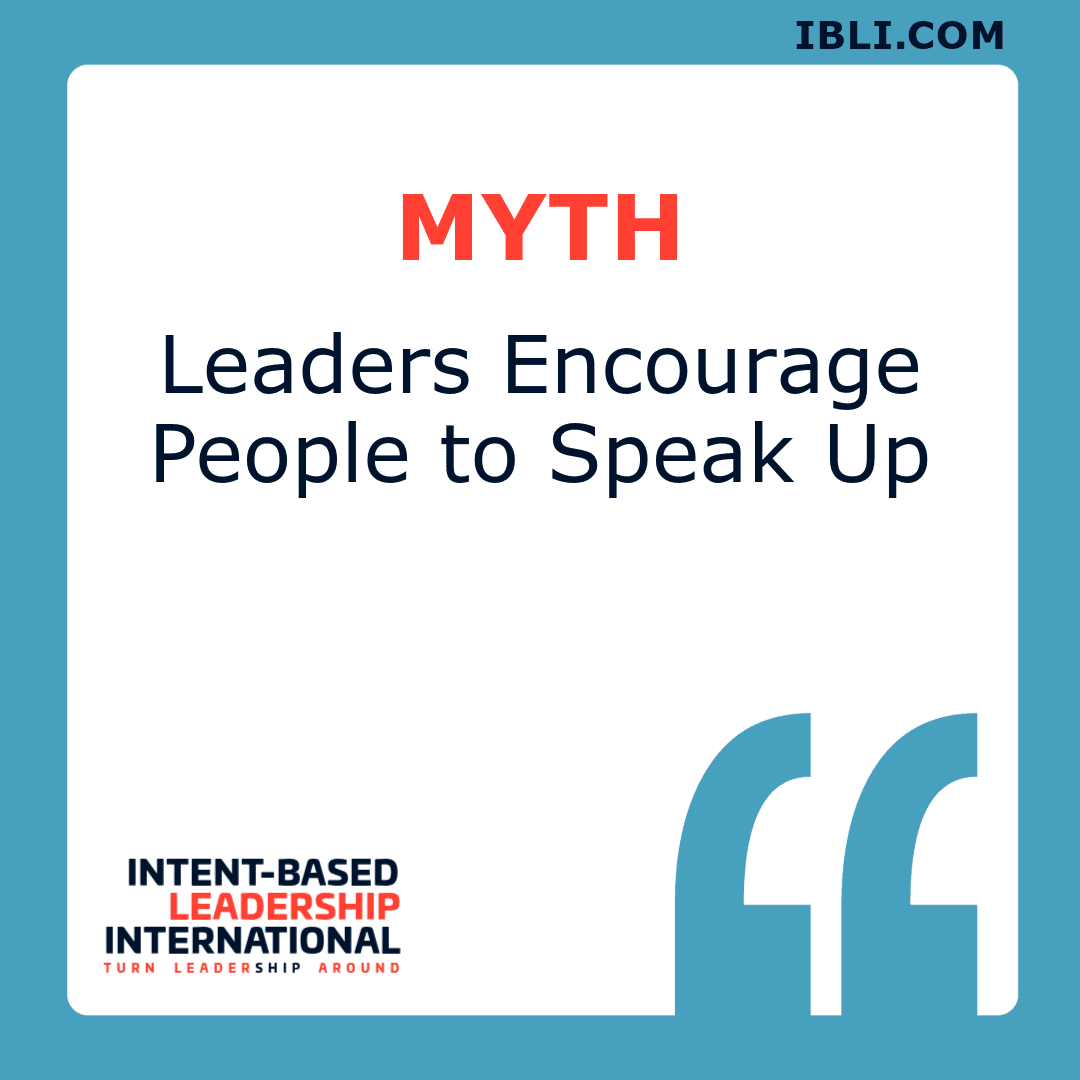 Hits & Myths:  Leaders Give Up Control